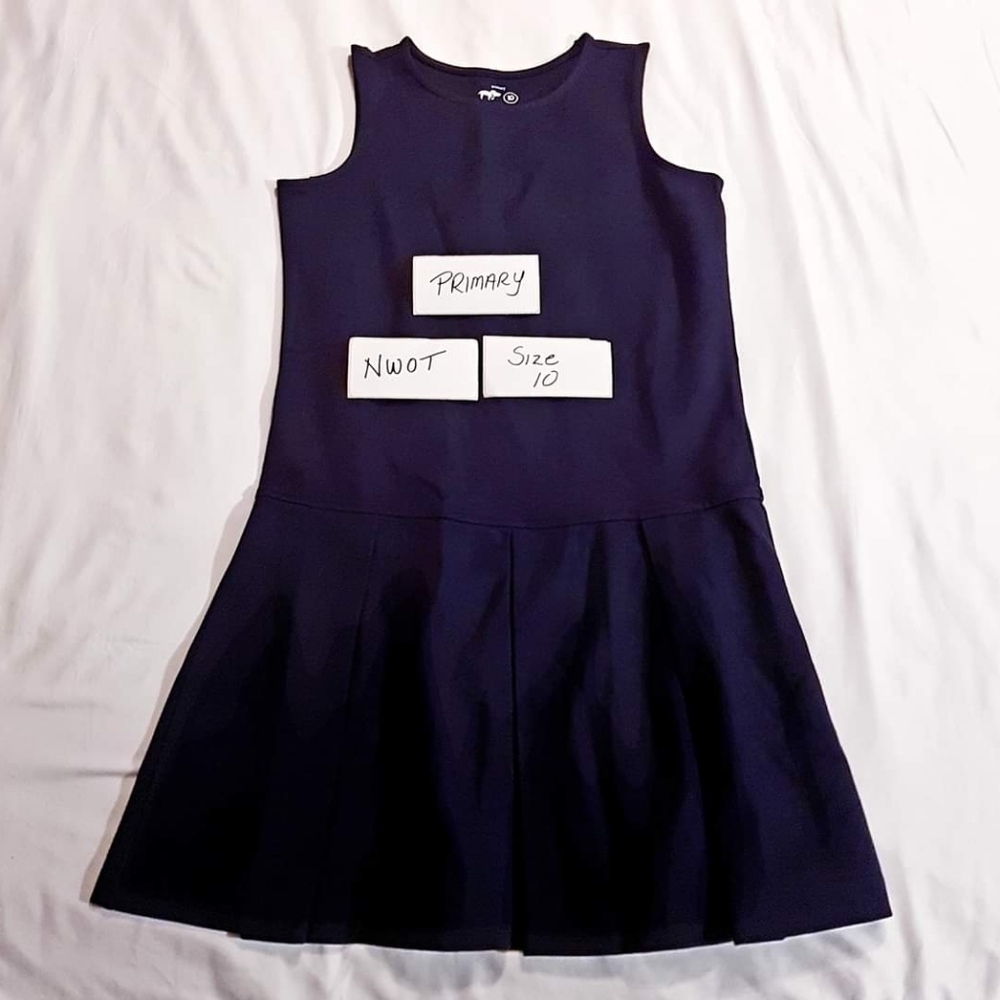 Primary girls size 10 navy blue jumper